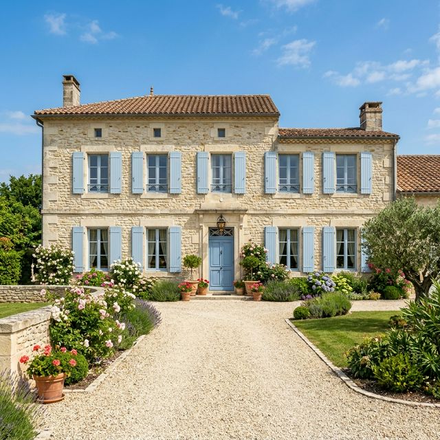 Maison charentaise traditionnelle entièrement rénovée